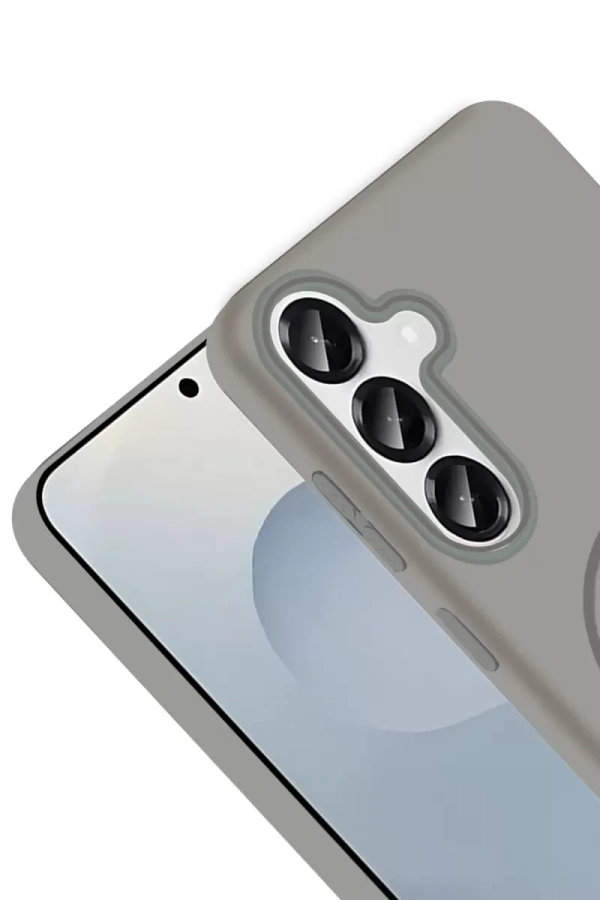 Samsung Galaxy S25 Broş Magsafe Kapak - Çöl Titanyum