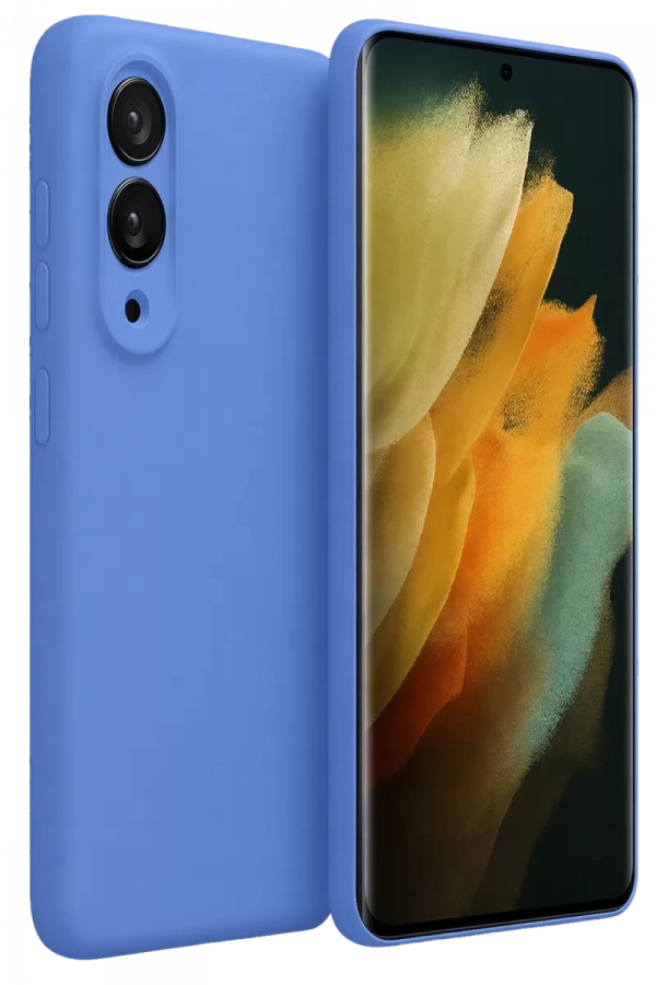 Samsung Galaxy S25 Edge First Silikon - Mavi