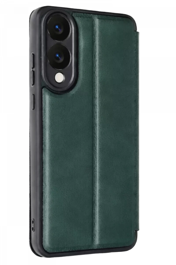 Samsung Galaxy S25 Edge Flip Cover - Koyu Yeşil