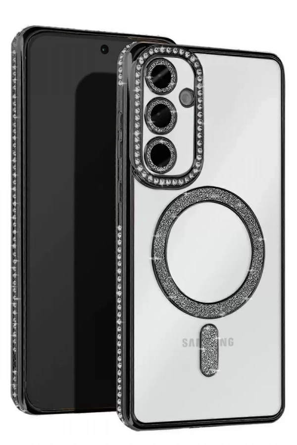 Samsung Galaxy S25 Edge Joke Simli Magneticsafe Kılıf - Siyah