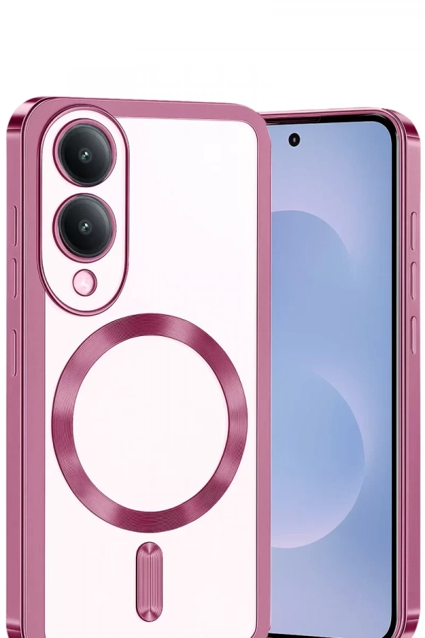 Samsung Galaxy S25 Edge Kross Magneticsafe Kapak - Rose