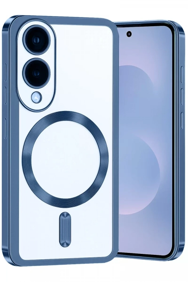 Samsung Galaxy S25 Edge Kross Magneticsafe Kapak - Sierra Blue