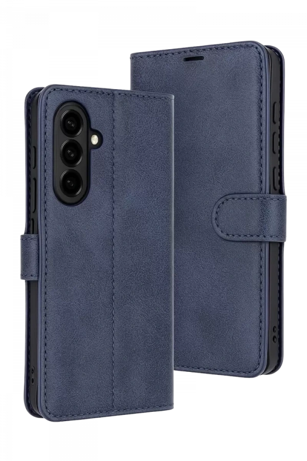 Samsung Galaxy S25 FE Trend S Plus Kapaklı Kılıf - Lacivert