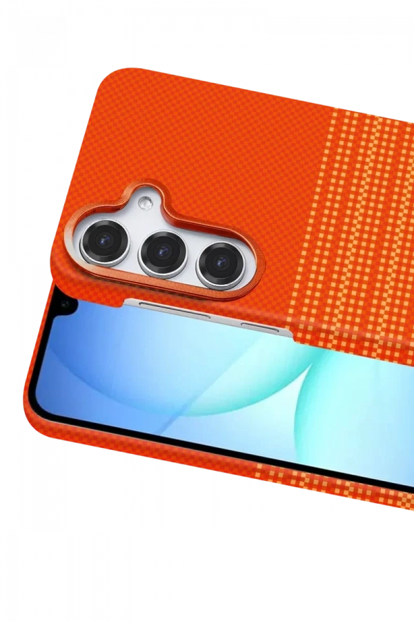 Samsung Galaxy S25 FE Vega Magsafe Kapak - Turuncu