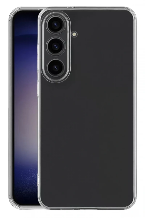 Samsung Galaxy S25 Kılıf Lüx Şeffaf Silikon