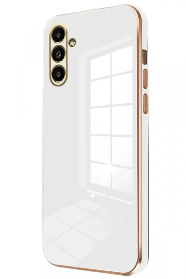 Samsung Galaxy S25 Plus Kılıf Volet Silikon - Beyaz