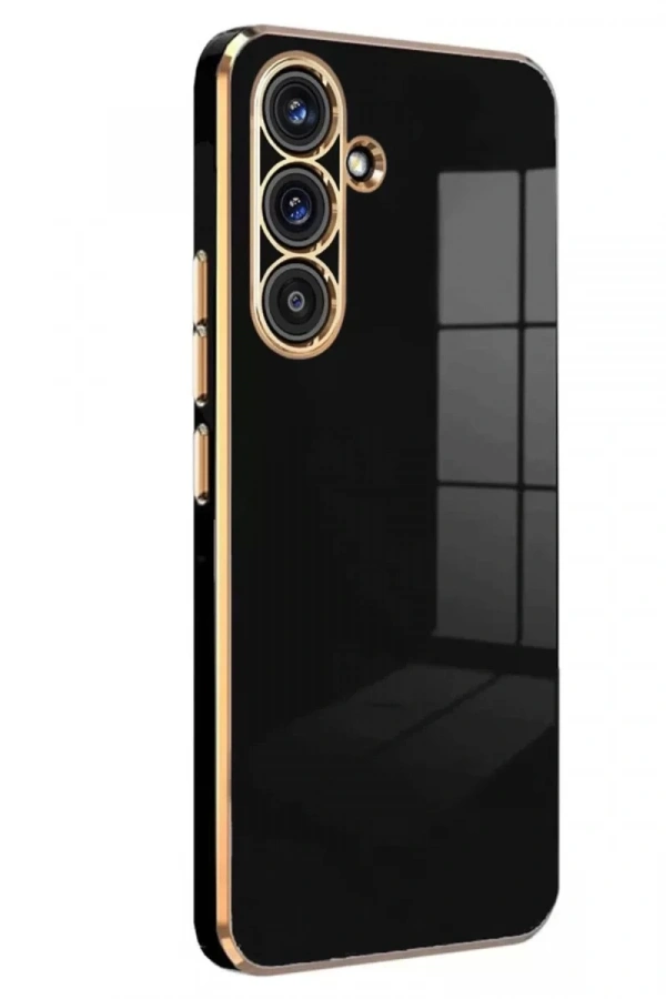 Samsung Galaxy S25 Plus Kılıf Volet Silikon - Siyah