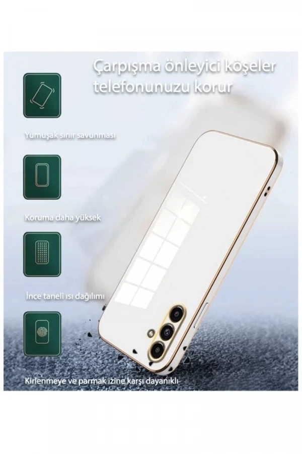 Samsung Galaxy S25 Plus Kılıf Volet Silikon - Siyah