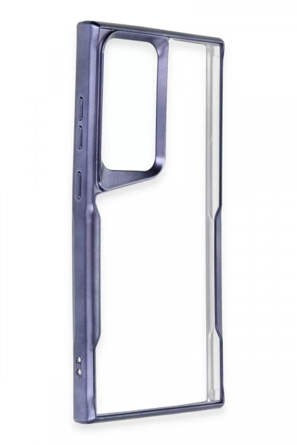 Samsung Galaxy S25 Ultra Kılıf Boyi Silikon Kapak - Lacivert