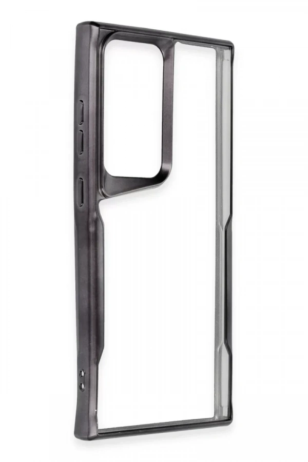 Samsung Galaxy S25 Ultra Kılıf Boyi Silikon Kapak - Siyah