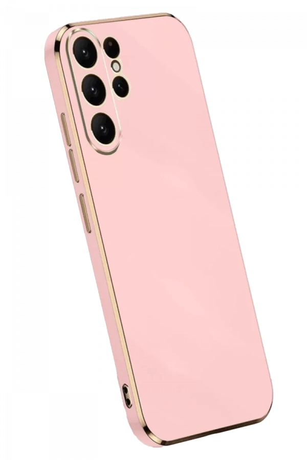 Samsung Galaxy S25 Ultra Kılıf Volet Silikon - Pembe