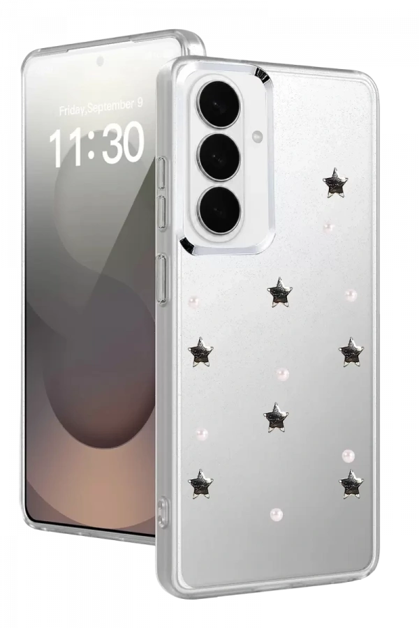 Samsung Galaxy S26 Fiyonk Desenli Kapak - Desen 7