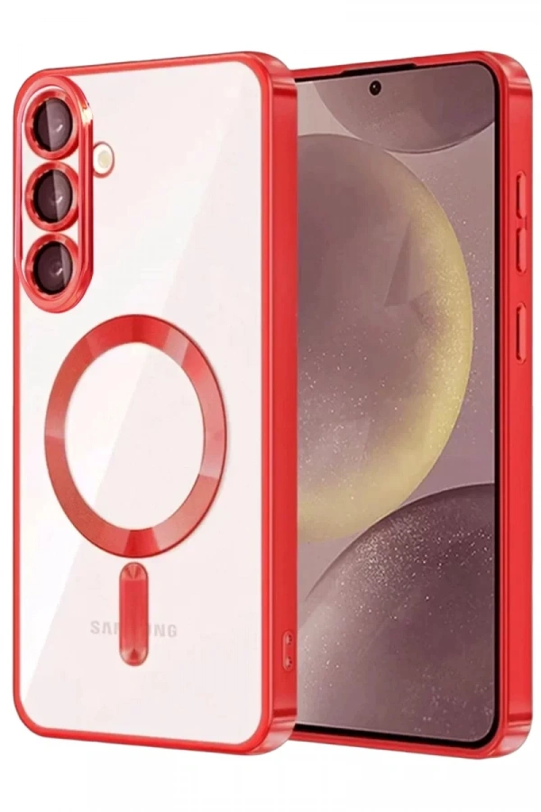 Samsung Galaxy S26 Kross Magneticsafe Kapak - Kırmızı