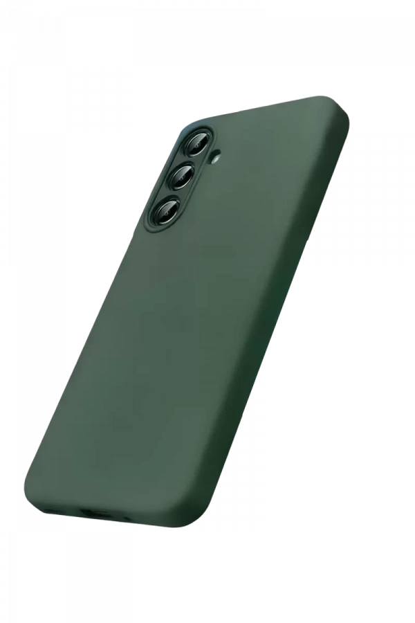 Samsung Galaxy S26 Plus First Silikon - Koyu Yeşil