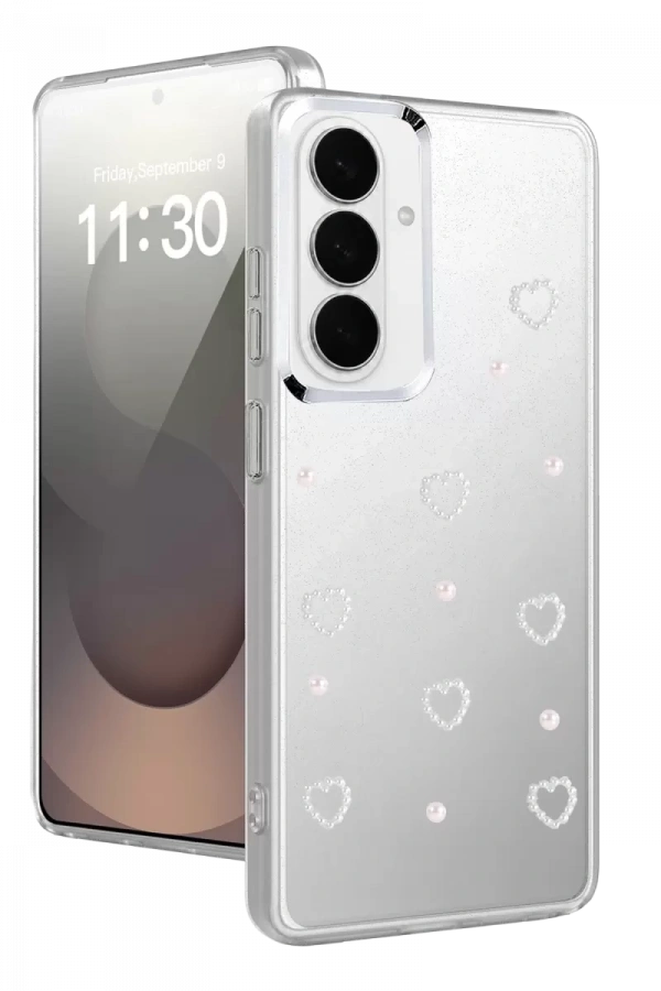 Samsung Galaxy S26 Plus Fiyonk Desenli Kapak - Desen 10