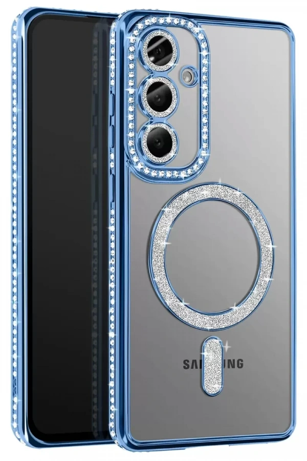 Samsung Galaxy S26 Plus Joke Simli Magneticsafe Kılıf - Mavi