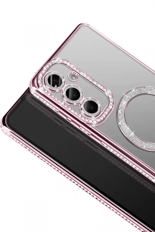 Samsung Galaxy S26 Plus Joke Simli Magneticsafe Kılıf - Pembe