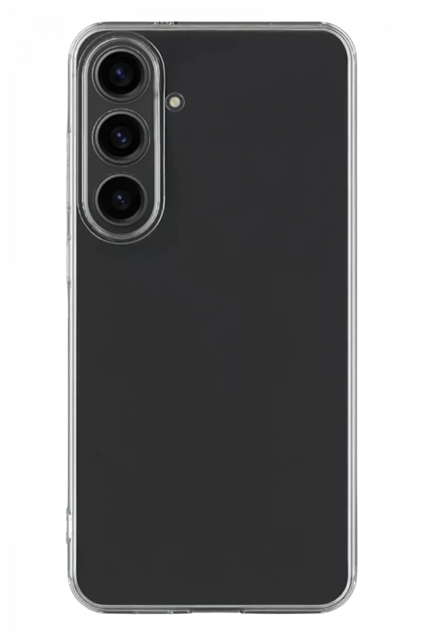 Samsung Galaxy S26 Plus Lüx Şeffaf Silikon - Şeffaf