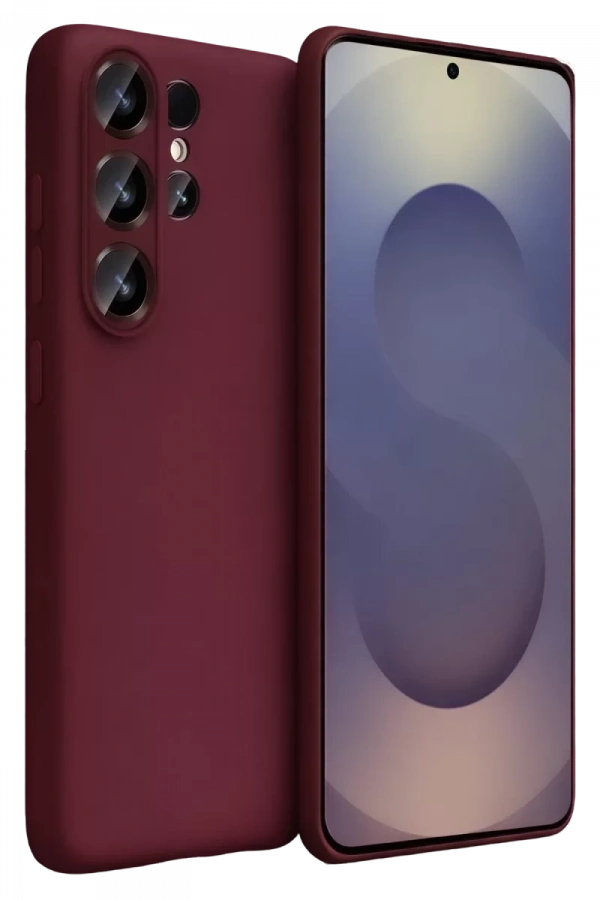 Samsung Galaxy S26 Ultra First Silikon - Bordo