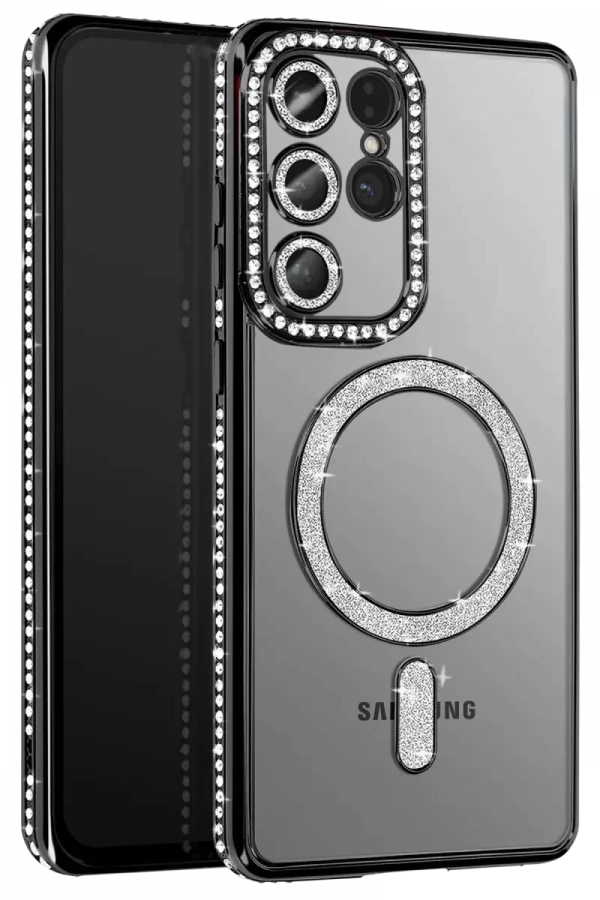 Samsung Galaxy S26 Ultra Joke Simli Magneticsafe Kılıf - Siyah