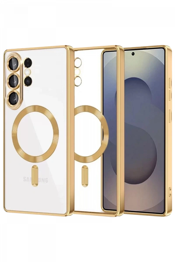 Samsung Galaxy S26 Ultra Kross Magneticsafe Kapak - Gold