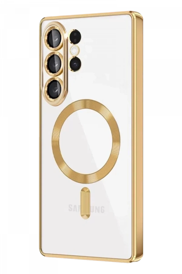 Samsung Galaxy S26 Ultra Kross Magneticsafe Kapak - Gold