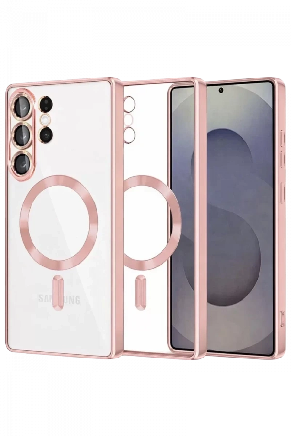 Samsung Galaxy S26 Ultra Kross Magneticsafe Kapak - Rose