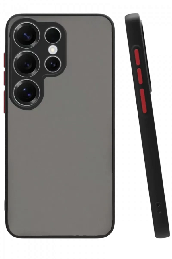 Samsung Galaxy S26 Ultra Montreal Silikon Kapak - Siyah