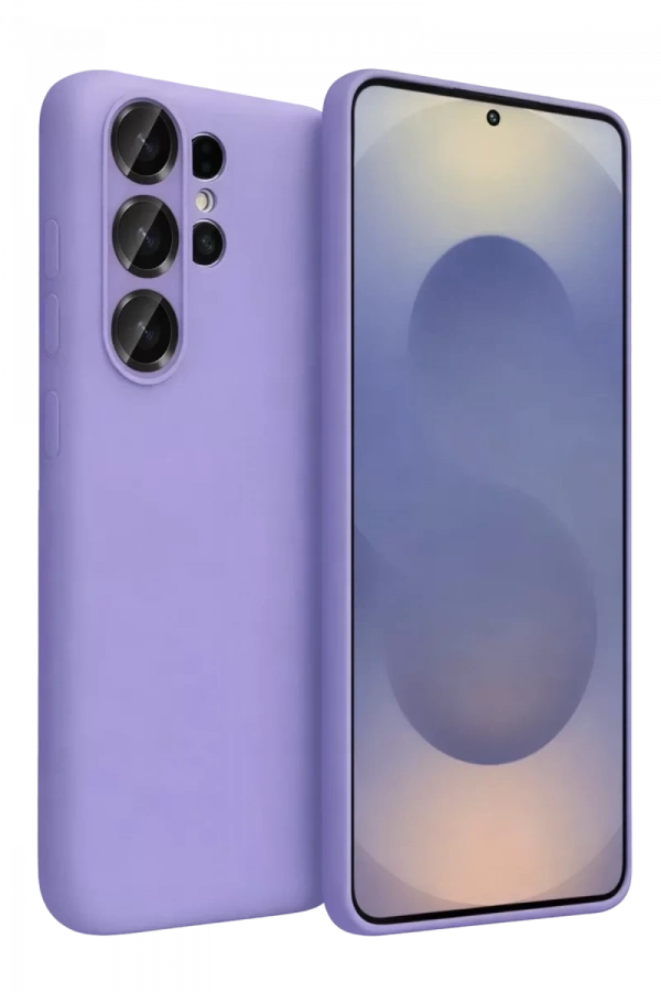 Samsung Galaxy S26 Ultra Nano içi Kadife Silikon - Lila