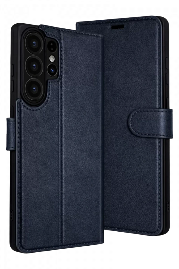 Samsung Galaxy S26 Ultra Trend S Plus Kapaklı Kılıf - Lacivert
