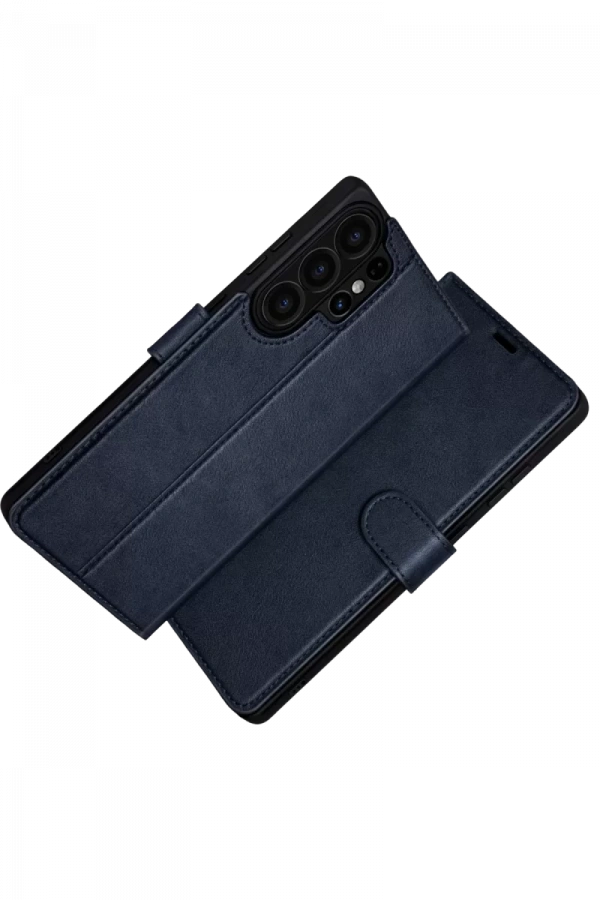 Samsung Galaxy S26 Ultra Trend S Plus Kapaklı Kılıf - Lacivert