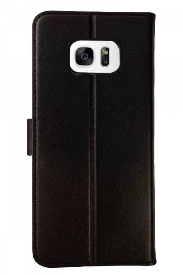 Samsung Galaxy S7 Edge Trend S Plus Kapaklı Kılıf - Siyah