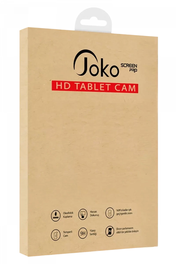 Samsung Galaxy X610 Tab S9 FE Plus 12.4 HD Tablet Cam Ekran Koruyucu - Şeffaf