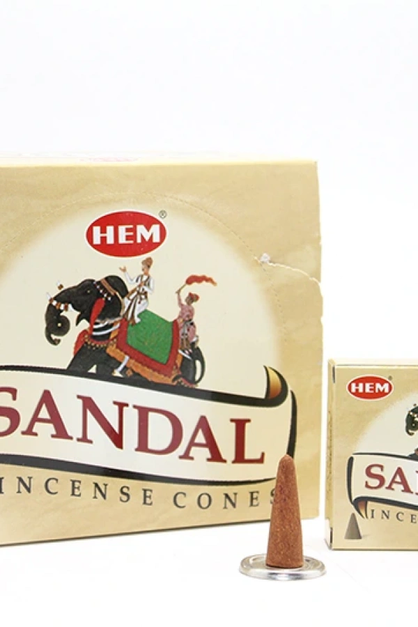 Sandal Aromalı Konik Tütsü