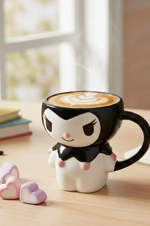Sanrio Kuromi Kapaklı Kupa