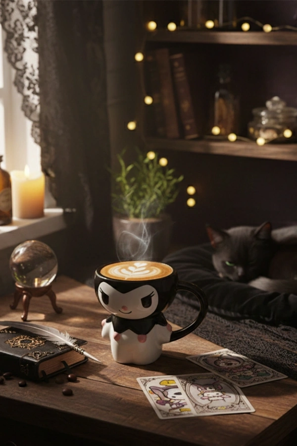 Sanrio Kuromi Kapaklı Kupa