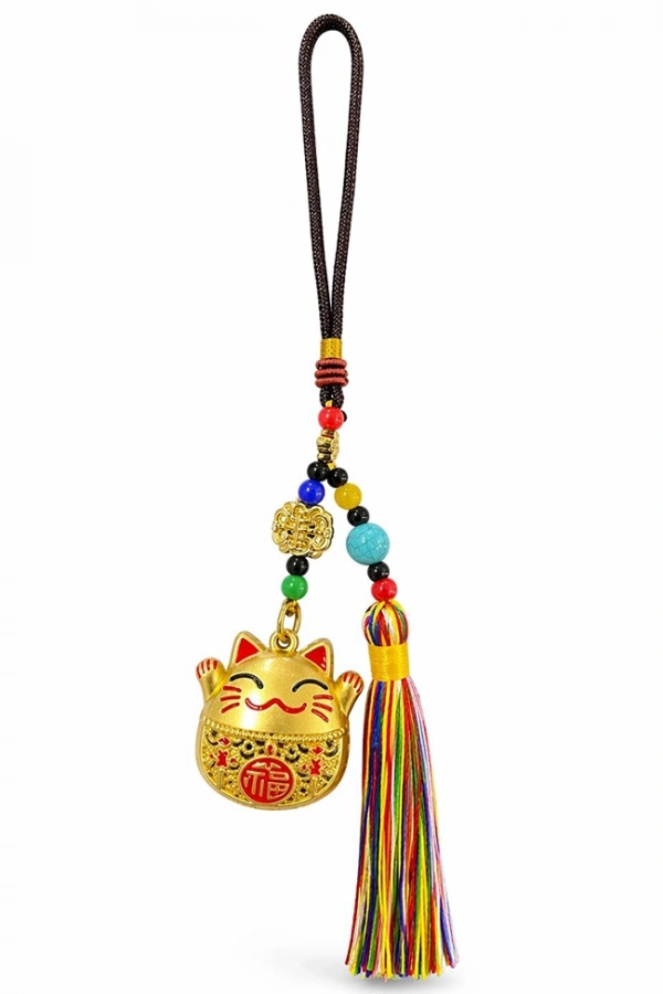 Şans Ve Bereket Kedisi Askılık - Model 1