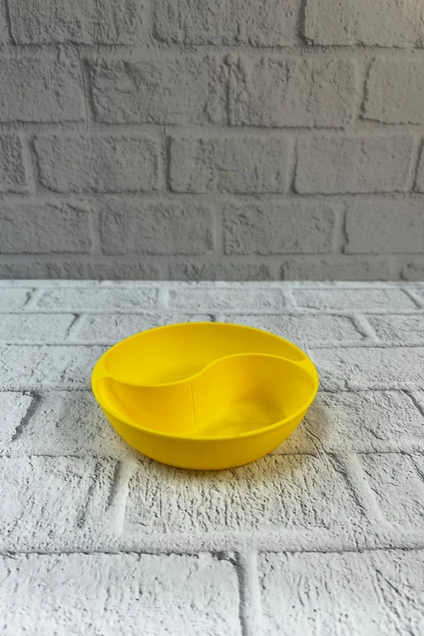 Sarı Çerezlik Kase Seti 4 Adet 3x12 cm