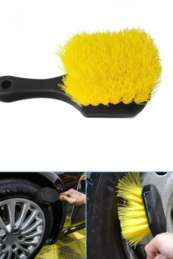 Sarı Jant Temizleme Fırçası
