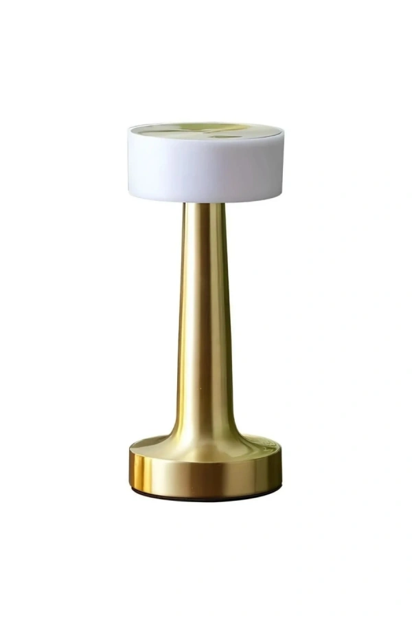 Şarj Edilebilir LED Abajur Dokunmatik IP20 Korumalı