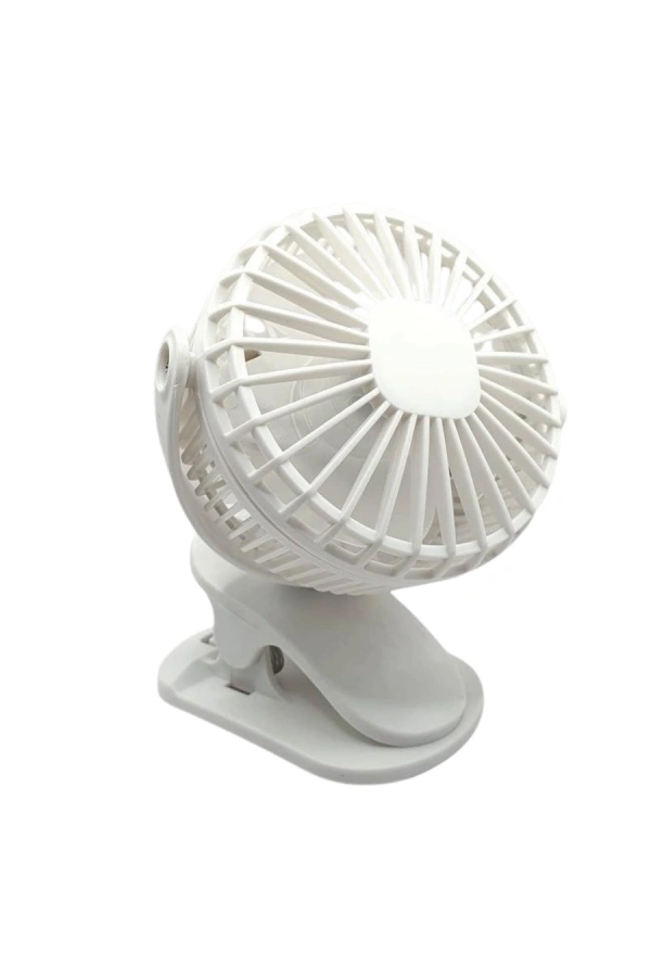 Şarjda ve Fişte Çalışabilen Portatif Mini Fan