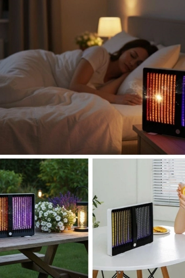 Şarjlı Sivrisinek Öldürücü Lamba UV Işıklı