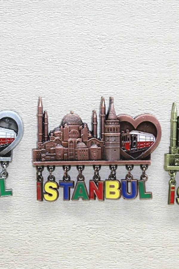 Sarkaçlı İstanbul Temalı Magnet - Model 2