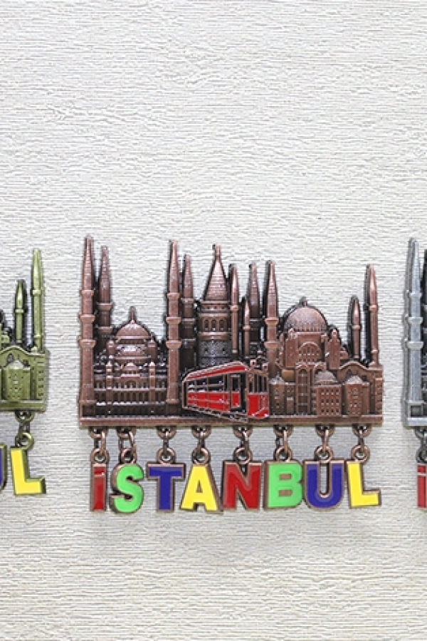 Sarkaçlı İstanbul Temalı Magnet - Model 3