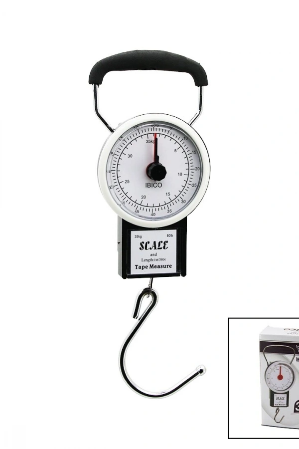 Tartı SCALE 2İN1 İBRELİ KANTAR - METRE