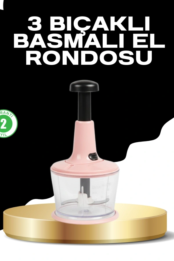 Sebze Soğan Doğrayıcı Manuel Güçlü Gövdeli