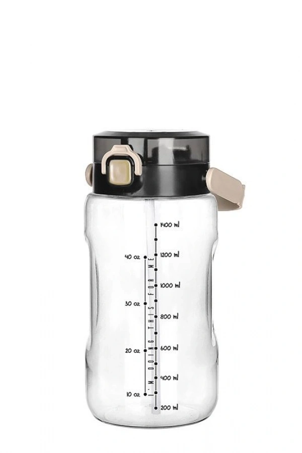 Şeffaf Matara - 1500 ml - 50,7 oz - WATERMODE Matara