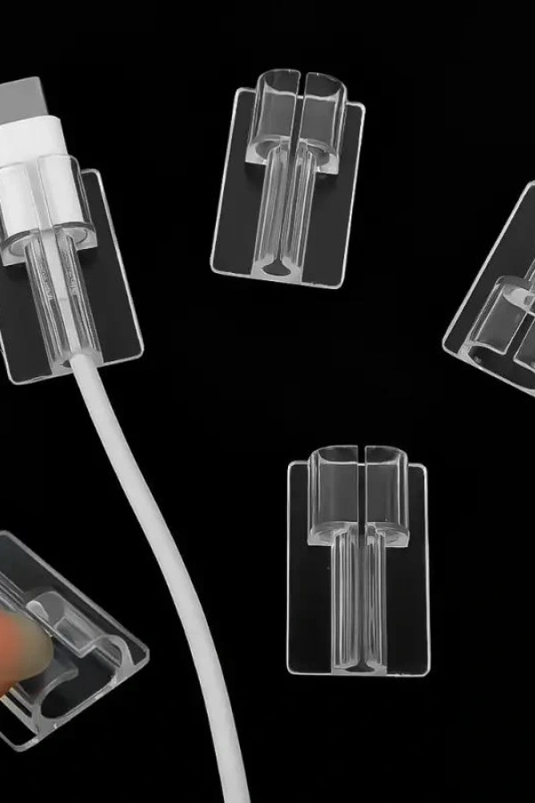 Şeffaf Silikon Kablo Koruyucu
