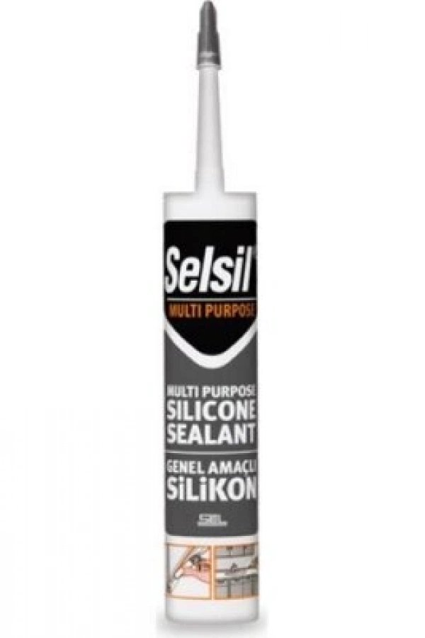 Şeffaf Universal Silikon - 280 gr - Genel Amaçlı