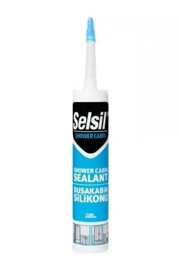 Selsil 05 Mutfak Duşakabin Silikonu Beyaz 280 ml